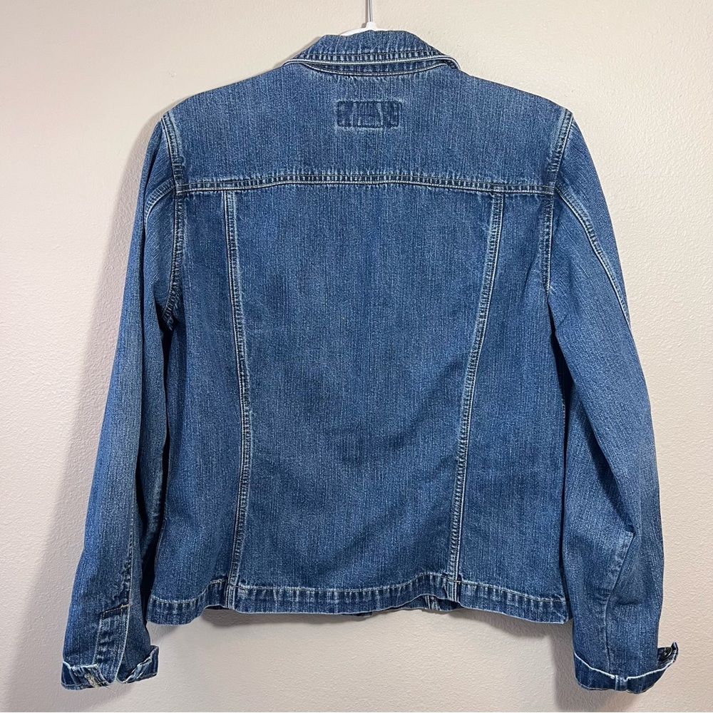 Liz Claiborne jean jacket EUC size small - Picture 2 of 6